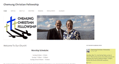Desktop Screenshot of chemungchristianfellowship.com